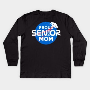 Proud Mom of a 2022 Senior Kids Long Sleeve T-Shirt